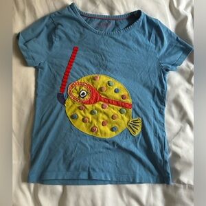 Mini Boden Fish T-Shirt